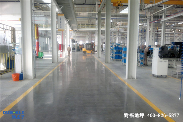工程机械车间地面